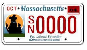 Animal Friendly License Plate